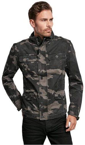Brandit Herr Britannia jacka, Flerfärgad (Darkcamo 4), S