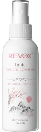 REVOX B77 - Japanese Routine Tonic Moisturizing Essence, 120 ml, Tónico Hidratante Facial, Mejora la Elasticidad y Textura de la Piel, Calma e Hidrata en Profundidad, Estimula Producción de Colágeno