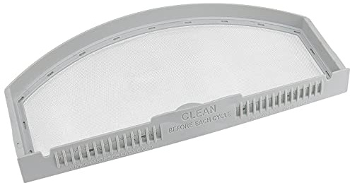 GTD42EASJ2WW GTD33EASK0WW GTX22EASK0WW WE03X23881 Dryer Lint Filter Replacement for GE Hotpoint Dryer Filter WE03X23881 StainlessSteel general electric appliances dryer lint filter screen by Techecook