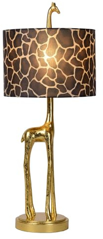 LUCIDE EXTRAVAGANZA MISS TALL - Tischlampe - Ø 25 cm - 1xE27 - Mattes Gold/Messing