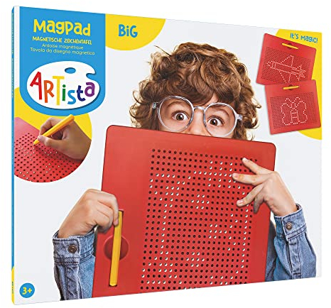 ARTISTA 9315714 Magnet Zeichentafel Big, magnetisches Zeichenbrett, Zaubertafel für Kinder ab 3 Jahren