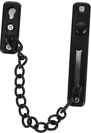 Veemoon Verrou De Chaîne Pour Porte Intérieure Serrure De Porte Sans Perçage Verrouillage De Sécurité Pour Entrée