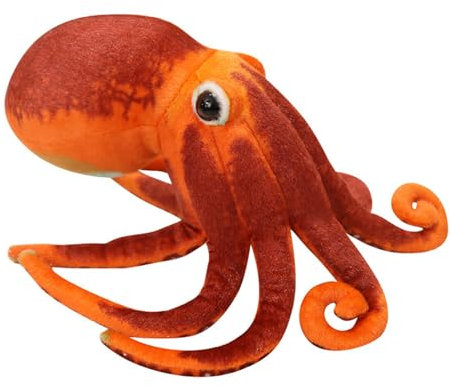 AQCQDQ Octopus Plüschtiere, Realistisches Oktopus PlüschPuppe, Oktopus Plüsch Stofftier, Kuscheltier Krake, Kuscheltier Baby Spielzeug, Geschenk für Kinder (30 cm)