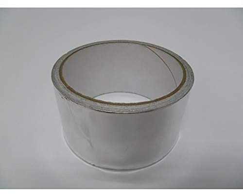 S&M Cinta aluminio selladora 50 mm x 10 m (espesor 30 micras)– Rollo de 10 metros