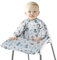 Vicloon Baby Bibs with Sleeves, Baby & Toddler Weaning Bib Coverall Attaches to Highchair & Table, Waterproof Long Sleeve Bib Unisex Feeding Bibs Apron for Infant Toddler