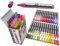 28 Wildblumenfarben-Acrylfarbstifte, Studio Color Series-Marker-Set, 3 mm mittlere Spitze, Felsmalerei, Glas, Holz, Metall, Leinwand, Detaillierung. Ungiftig, auf Wasserbasis, schnell trocknend