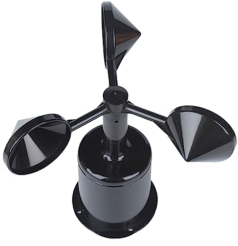 Yardwe Anemometer Gehäuse Aus Robustem Abs Windgeschwindigkeitsmesser Schutz Leicht Und Kompakt Wetterfest Für Garten Und Wetterstationen 6.5 X 4.7 Zoll
