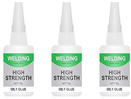 3Pcs Jue Fish Colles Multifonctionnelles Soudage Huileuses Haute Résistance Pour Métal Bois