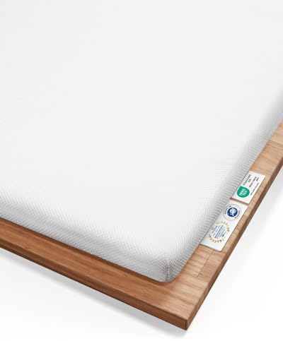 Topper 120x200 AERO, Oekotex Zertifiziert, Memory Foam Matratzentopper 120x200cm, Atmungsaktiver Mesh-Bezug, Gummizug für festen Halt, Designed in Germany, Made in Europe, Matratzen-Auflage mit 5 cm