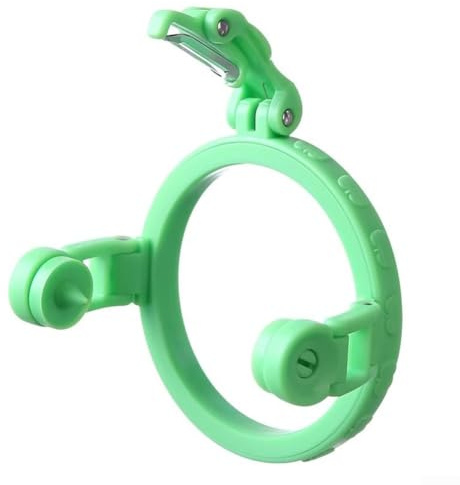 Éplucheur rotatif ergonomique pour fruits et légumes en spirale avec lame en acier inoxydable, y compris poire, tomate