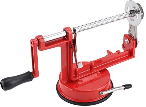 Wakects Potato Twister,Manuelle Spirale Kartoffel,Potato Twister Edelstahl Manuelle Spiralschneider Kartoffelschneider Cutter Saugbasis Küchenwerkzeug