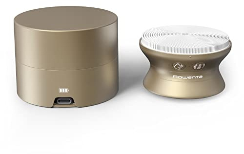 Rowenta Skin Duo Nettoie & Boost Appareil 2-en-1 visage et cou, Nourrit, Nettoie en douceur, Peau apaisée et rajeunie, Vibrations et chaleur, Instant bien-être, Utilisable sous l'eau LV8530F0