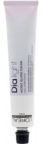 L'Oréal Professionnel DiaLight 8.28 Coloración Rubio Claro Irisado Moka Sin Amoniaco, 50ml