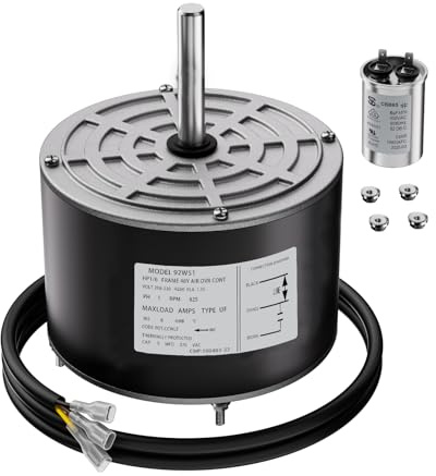WSRXG 92W51 100483-33 1/6 Hp 208 230v HVAC Condenser Fan Motor Air Conditioner Blower Motor Replacement