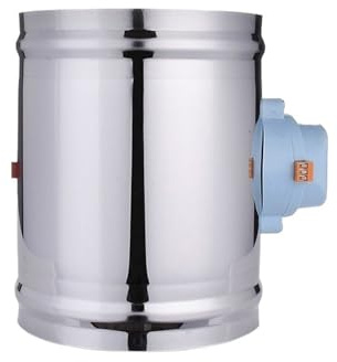 Motoriserad ventilationsventil, elektrisk ventilationsventil 100–400 mm, motoriserad ventil för luftkanal, med ställdon 1N/14N, AC220 V, AC24 V, DC12 V, DC24 V (14N 125,AC220V)