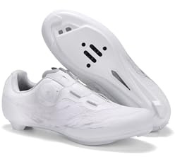ObnoxiUnisex Road Cycling Shoes – Compatible with Peloton Bikes, Delta, SPD/SPD-SL, and Look Pedals – Ideal for Indoor & Outdoor Road Fitness Training