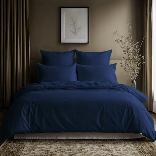 Lavea® 1 Bettbezug 135x200 cm - Navy
