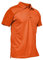 KEFITEVD Short Sleeve Polo Shirts for Men Moisture Wicking Tee Shirts Summer Quick Dry Top,Orange,3XL