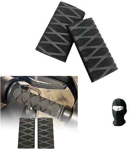 COMPATIBILE CON KYMCO AK 550 COPRIMANOPOLA COPERTURA MANOPOLE,GRIP TERMORESTRINGENTE PER MANOPOLE MOTO-SCOOTER UNIVERSALI ANCHE MANICOTTI ACCELLERATORE RISCALDATI 125X63
