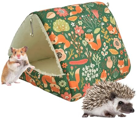 Huayeex Small Animal Bed House, Hamster Warm House, Hamster Cave Bed, Guinea Pig Bed, Guinea Pig House, Small Animal House, Small Pet Bed For Rabbits, Hamsters, Hedgehogs, Ferrets, Bearded Dragons