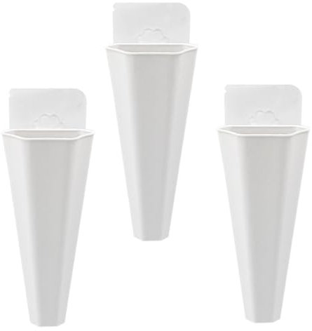 Yardwe 3Stücke Teiliges Wandmontiertes Hydroponisches Blumentopf- Dekorative Vase für Pflanzen Stilvolles Wandbehang für Außenbereich für Wohnzimmer Küche und Garten
