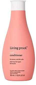 Living Proof Curl Conditioner | Feuchtigkeitsspendende Locken-Spülung pflegt & entwirrt sanft | Kraft für lockiges Haar, gesunde, geschmeidige Locken | Vegan, ohne Parabene, Silikone, Sulfate | 355ml