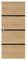 Nordlinger Pro Kit de rénovation de porte Décor Chêne Naturel 890513-4 feuilles de placage 85 x 50 cm & 3 profils noirs 85 x 2 cm