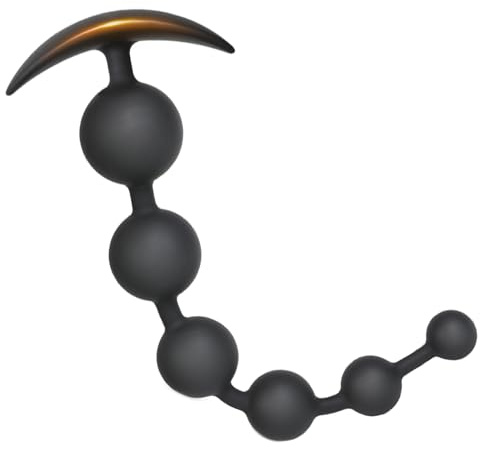 BDSMJOY Perles Anales Plugs Anals avec 6 Perles Plug Femme Débutante,Plug Anale,Extenseur Femme,Gode Anale,Extenseur Homme,Plug Anal Gode Sex Toys Anals,Godemichets Anals Butt Plug (XL)