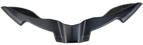 Hkfgdjdl Protector de nariz de silicona deflector de respiración para modelos seleccionados de cascos de motocicleta, mejora la comodidad y la protección