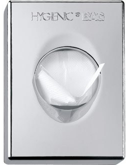Hygiene Bag Dispenser Colour: Chrome.