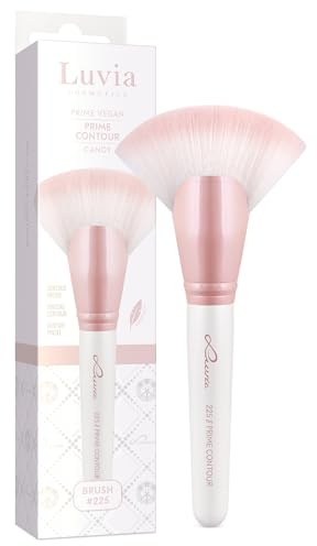 Make-Up Pinsel Luvia, Prime Contour, Schminkpinsel Zum Verblenden, Modellieren & Konturieren, Veganer Kosmetikpinsel