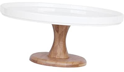 Levemolo 1 Satz Hohes Desserttablett Vorspeisentabletts Stehen Kuchenständer Groß Etagere Für Cupcakes Dessert-cupcake-display-tablett Tortenständer Stand Weiß Jahrgang Holz Regalfach Braut