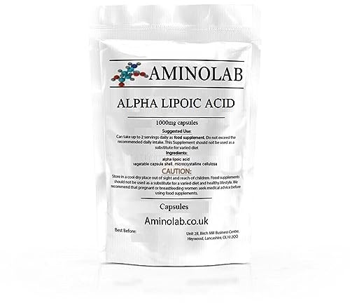 Aminolab - Ácido alfa lipoico 1000mg 30 cápsulas