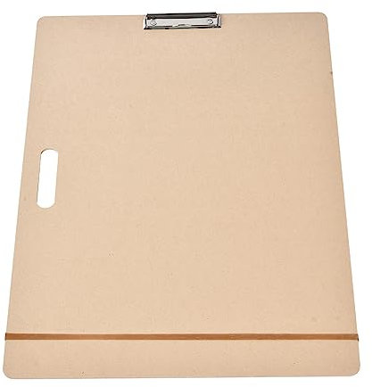 Tabla de dibujo, gran tabla de bosquejo portátil de madera para uso interior y tabla de dibujo 8 k,45 x 60 cm, indispensable para el diseño artístico y el dibujo de