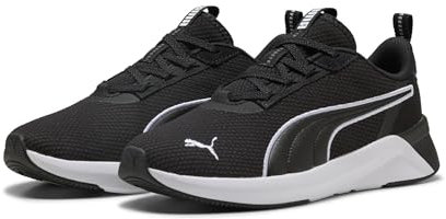 PUMA Damen SOFTRIDE Harli WNS Straßen-Laufschuh, Black White-Galactic Gray, 41 EU