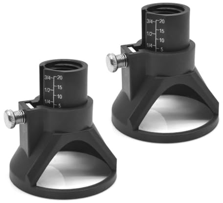 Guida di taglio regolabile Lucidatura Grinding Locator per la lavorazione del legno Artigiani Strumento rotante Lavorazione di materiali multipli