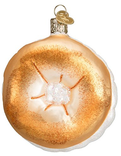 Old World Christmas Ornaments: Bagel Glass Blown Ornaments for Christmas Tree (32221)