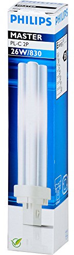 Master Bombilla PLC G24d-3, 26 W, Código de Color 830