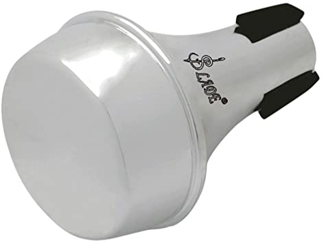 Milisten 1pc Trumpet Mute Trompette Practice Lightweight Trumpet Accessories Silent Trumpet Practice Aluminum Straight Mute Horn Mufflers Supplies Abs Half Closed Appendix