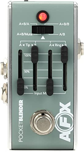 Fishman AFX Pocket Blender Mini A/B/Y Plus D.I., PRO-AFX-DI2, Classic, Analog