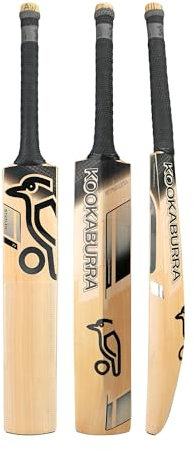 Kookaburra Stealth 7.1 Cricket Bat-Size 6 Bate Junior, Juventud Unisex, Negro, 34