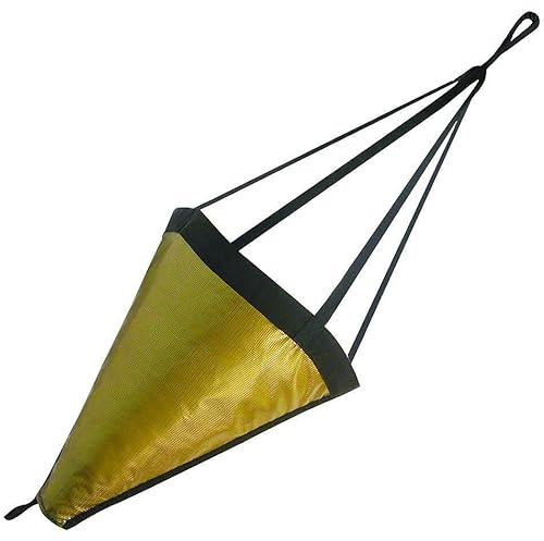 BSSTORE Ancora Galleggiante in PVC Rip-Stop, 60 x 53 cm, con Cinghie in Nylon, per Barche 4,5 m