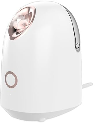 Vaporizzatore facciale, macchina facciale a vapore, umidificatore per la pulizia profonda dei pori, idratazione della pelle, rimozione dei punti neri, soluzione spa per donne, uomini, routine di