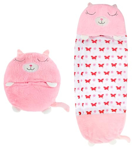 Discoball Kids Sleeping Bags, Plush Slumber Bag for Boys and Girls Kindergarten/Travel/Camping/Daycare