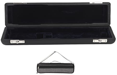 Stylebest Custodia per Flauto in Pelle per Amanti della Musica Borsa di Copertura Grigia in Cotone Grigio Resistente e Durevole in Tessuto Oxford per Flauti a 16 Fori