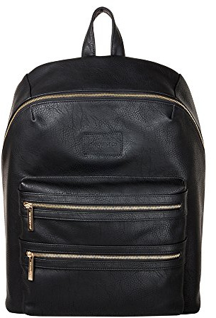 Honest Company Wickeltasche City Rucksack schwarz
