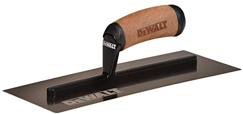 DeWALT Glättkelle, gebogen, Edelstahl, 30,5 cm, goldfarben