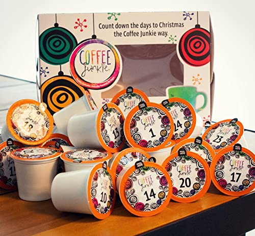 Coffee Junkie Single Serve Cup Advent Calendar (Decaf)