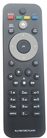 Remote Control Replace for Philips Blu-Ray DVD Player BDP5500 BDP5500/12 BDP5500/98