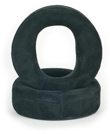 Dekoni Audio Ohrpolster für Audeze MM100, MM500 und LCD-5 – Ersatz-Ohrpolster aus Memory-Schaum für Audeze Kopfhörer (Elite Suede)